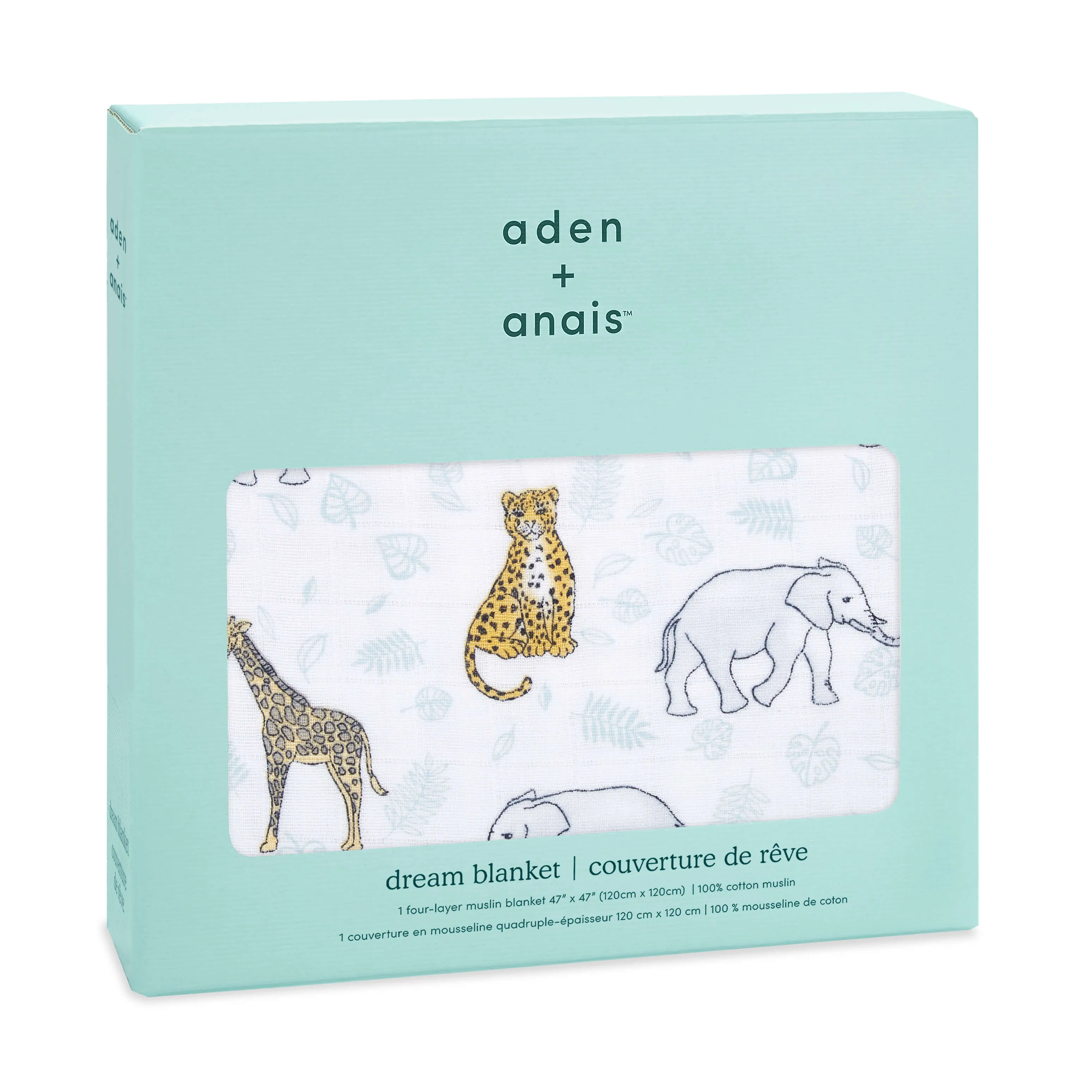 aden   anais Boutique Dream Blanket (Jungle)