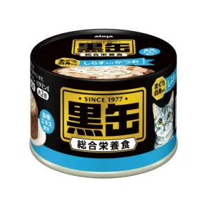 Aixia Kuro Can Skipjack With Whitemeat & Whitebait Canned Cat Food 160g