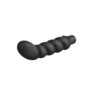 Anal Fantasy Collection Ribbed P-Spot Vibe  - Black
