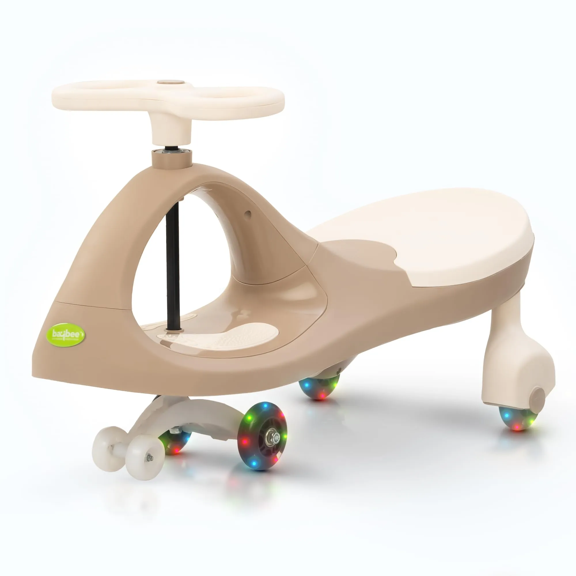 Baybee Glide Kids Magic Swing Car with 360° Steering, Music & PU LED Wheels | Magic Cars for Kids 3 to 8 Years Boys Girls
