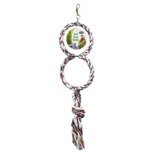 Bird Rope Swing Twin Ring