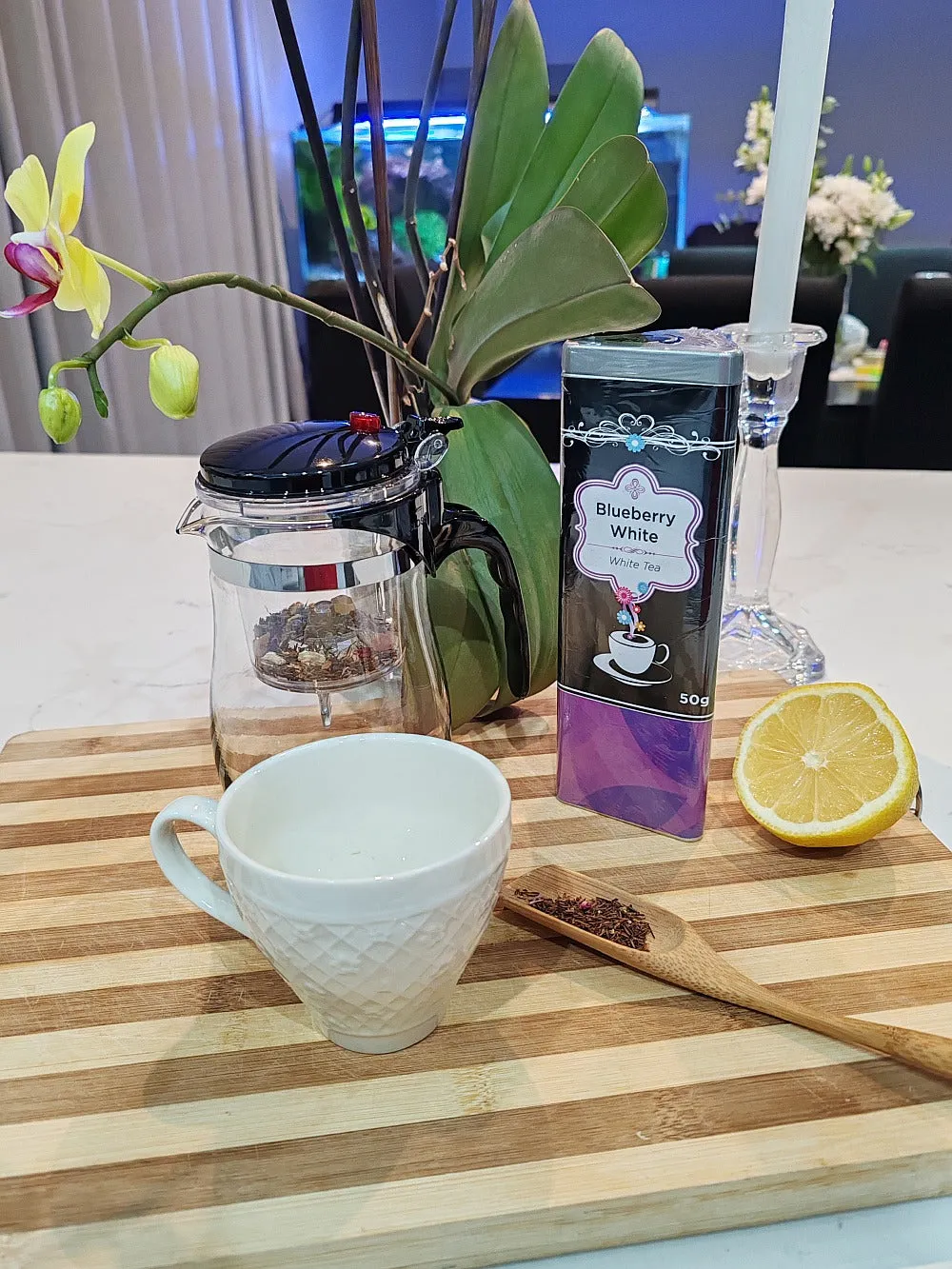 Blueberry White Tea 50g - Cildan Tea Merchant