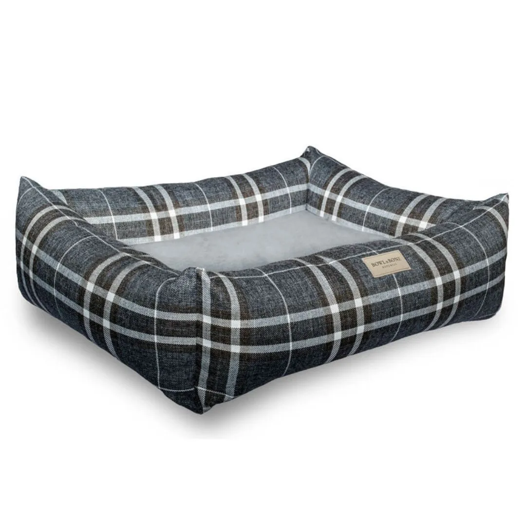 Bowl and Bone Scott Blue Dog Bed