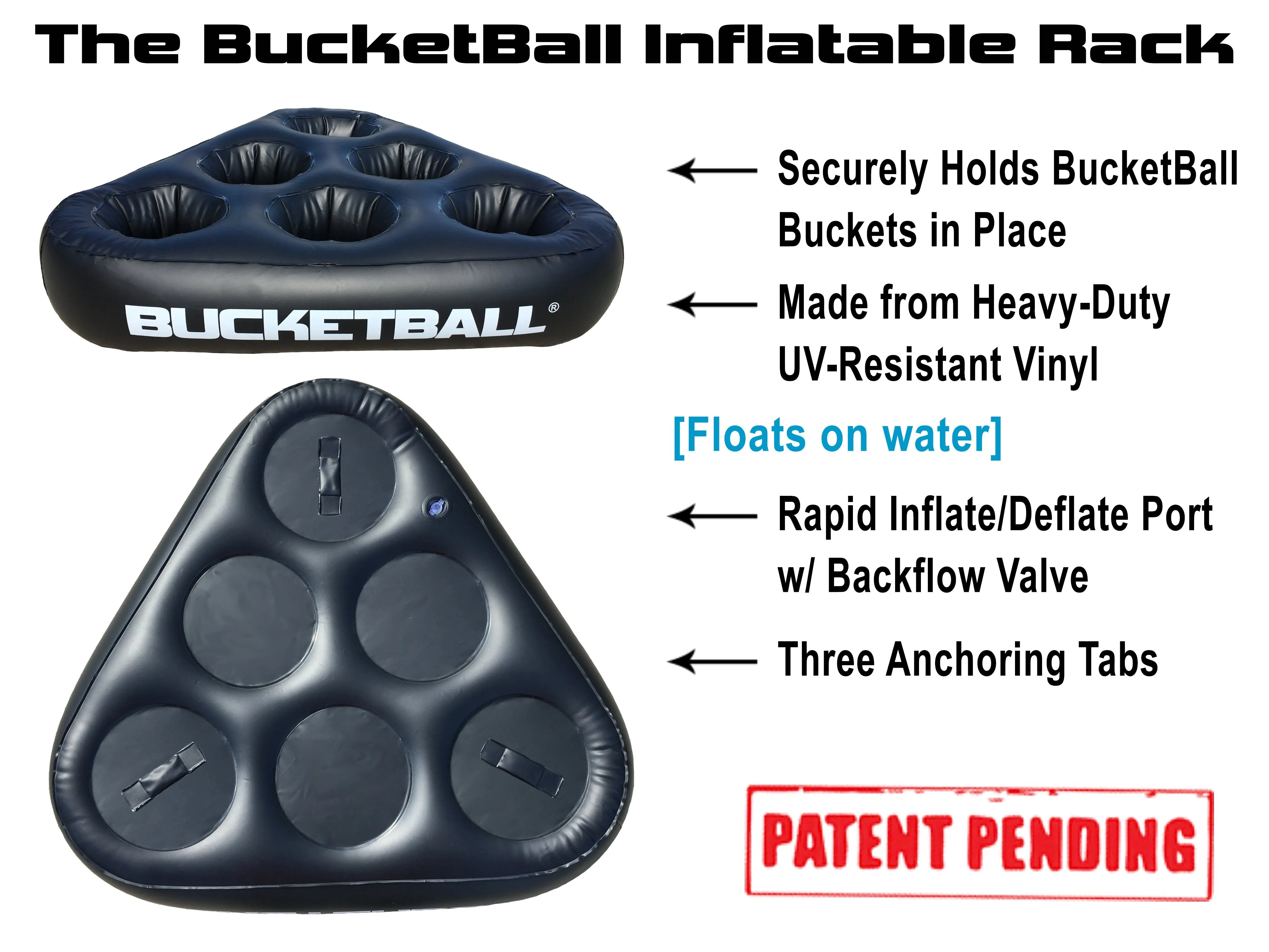 BucketBall - Team Color Edition - Party Pack (Green/Red)