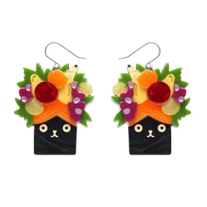 Catmen Miranda Drop Earrings