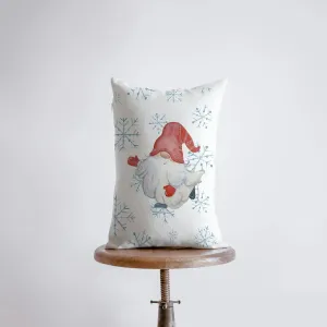 Christmas Gnome Red Had | 12x18 | Christmas Throw Pillow | Merry Christmas | Throw Pillow | Home Décor | Christmas Décor | Christmas Gift