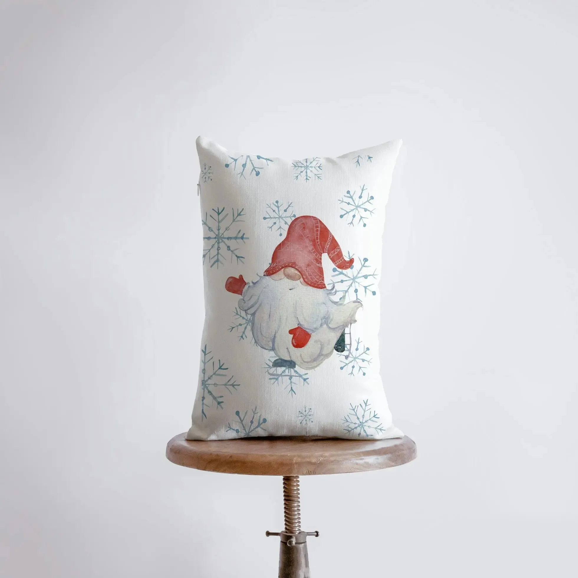 Christmas Gnome Red Had | 12x18 | Christmas Throw Pillow | Merry Christmas | Throw Pillow | Home Décor | Christmas Décor | Christmas Gift