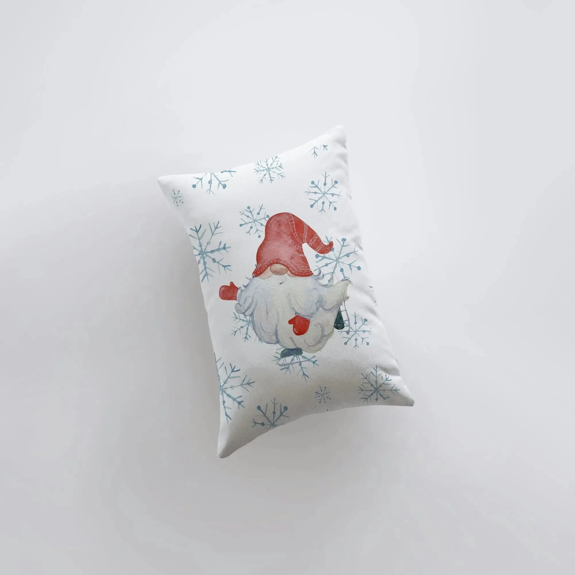 Christmas Gnome Red Had | 12x18 | Christmas Throw Pillow | Merry Christmas | Throw Pillow | Home Décor | Christmas Décor | Christmas Gift