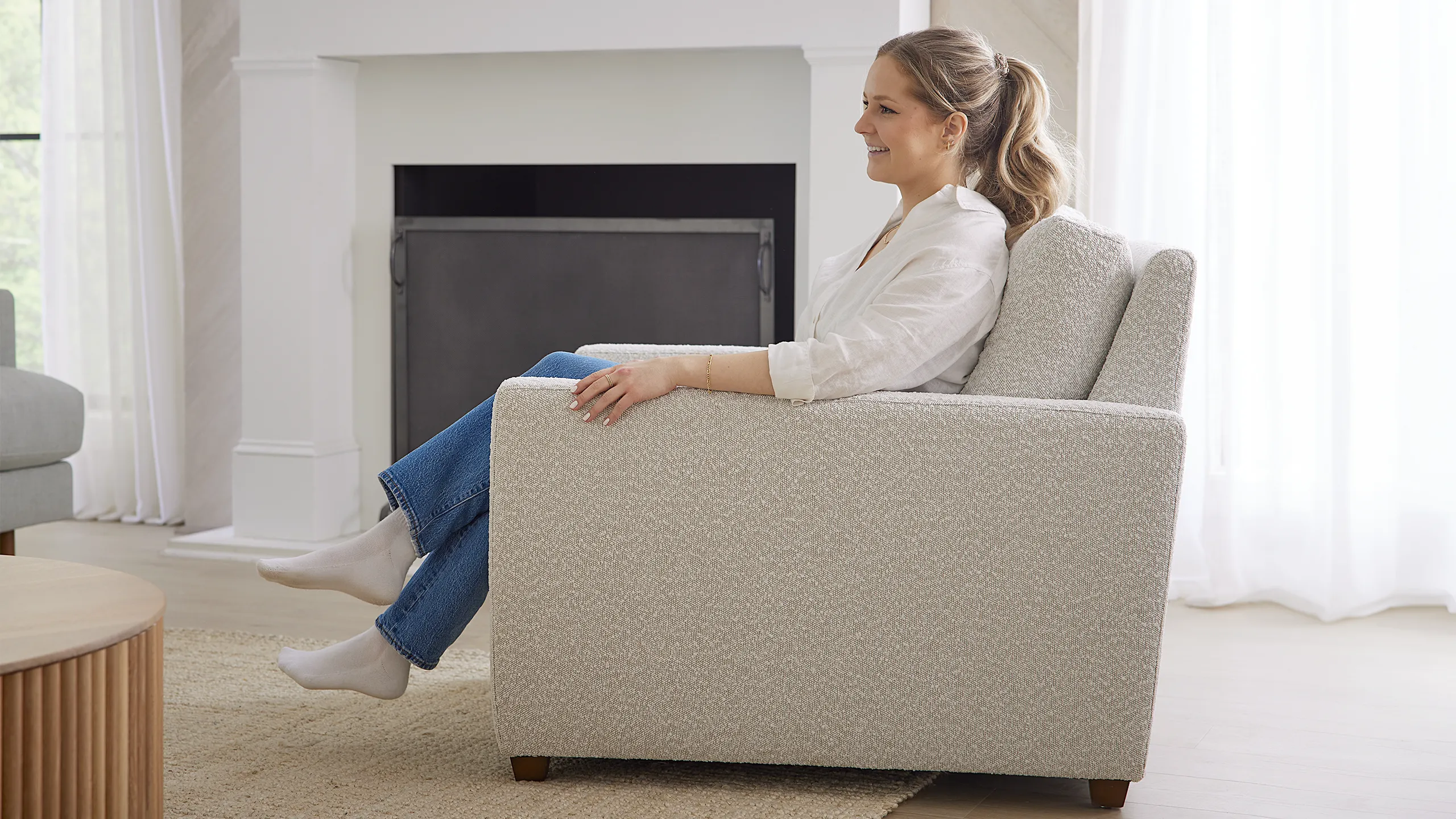 Couch Potato Lite Loveseat (Extra Deep)