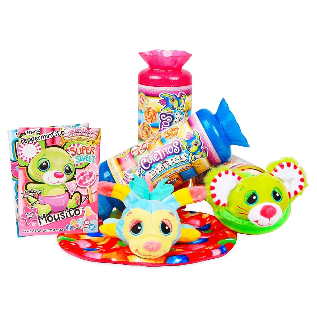 Cutetitos Babitos Series 3 Candy Plush Mystery Pet (styles vary)