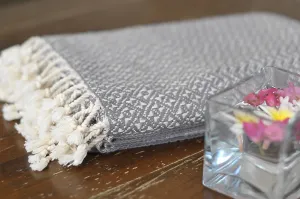 Double Sided Throw in Dark Grey