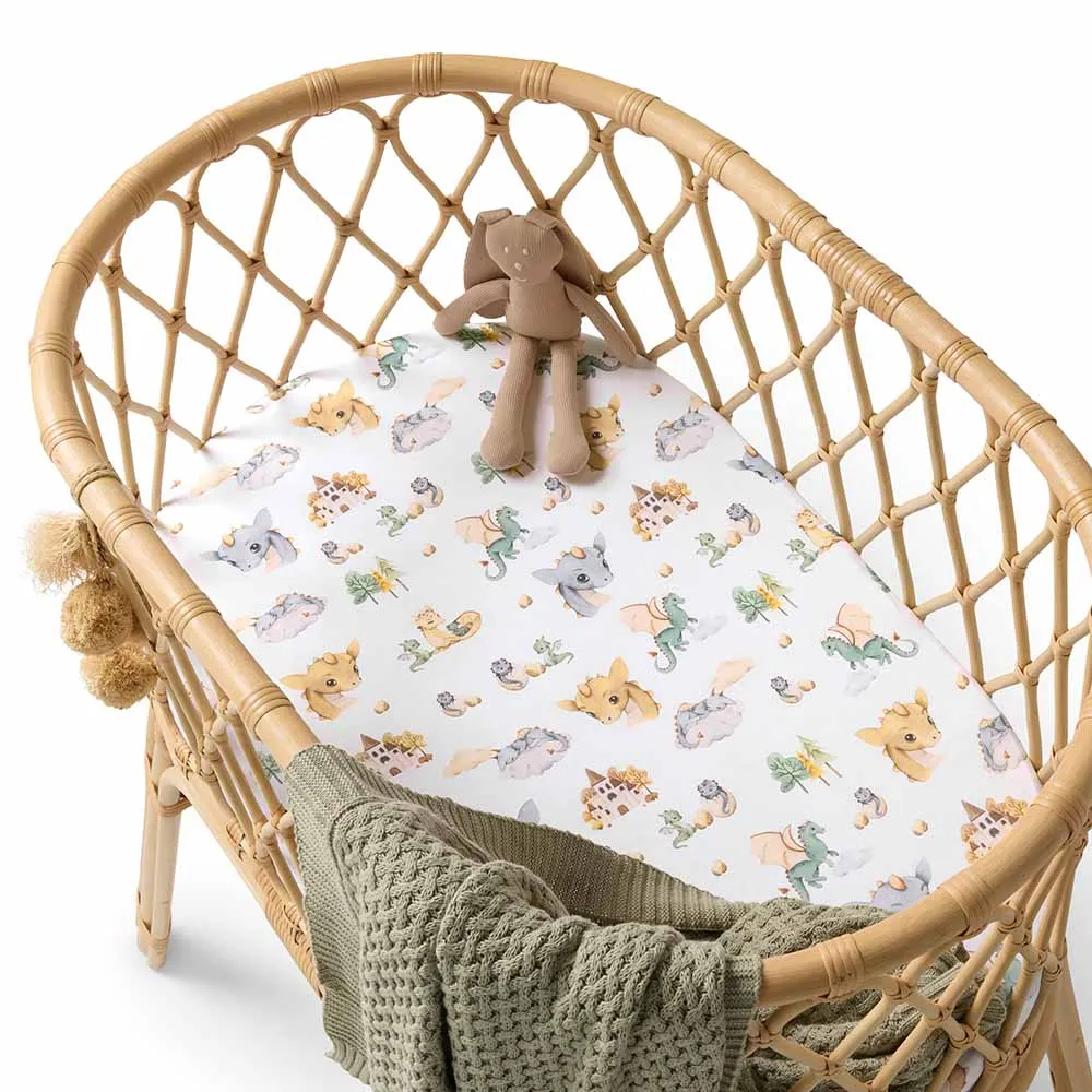 Dragon Organic Bassinet Sheet / Change Pad Cover
