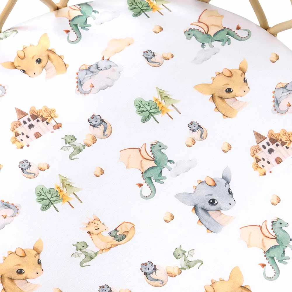 Dragon Organic Bassinet Sheet / Change Pad Cover