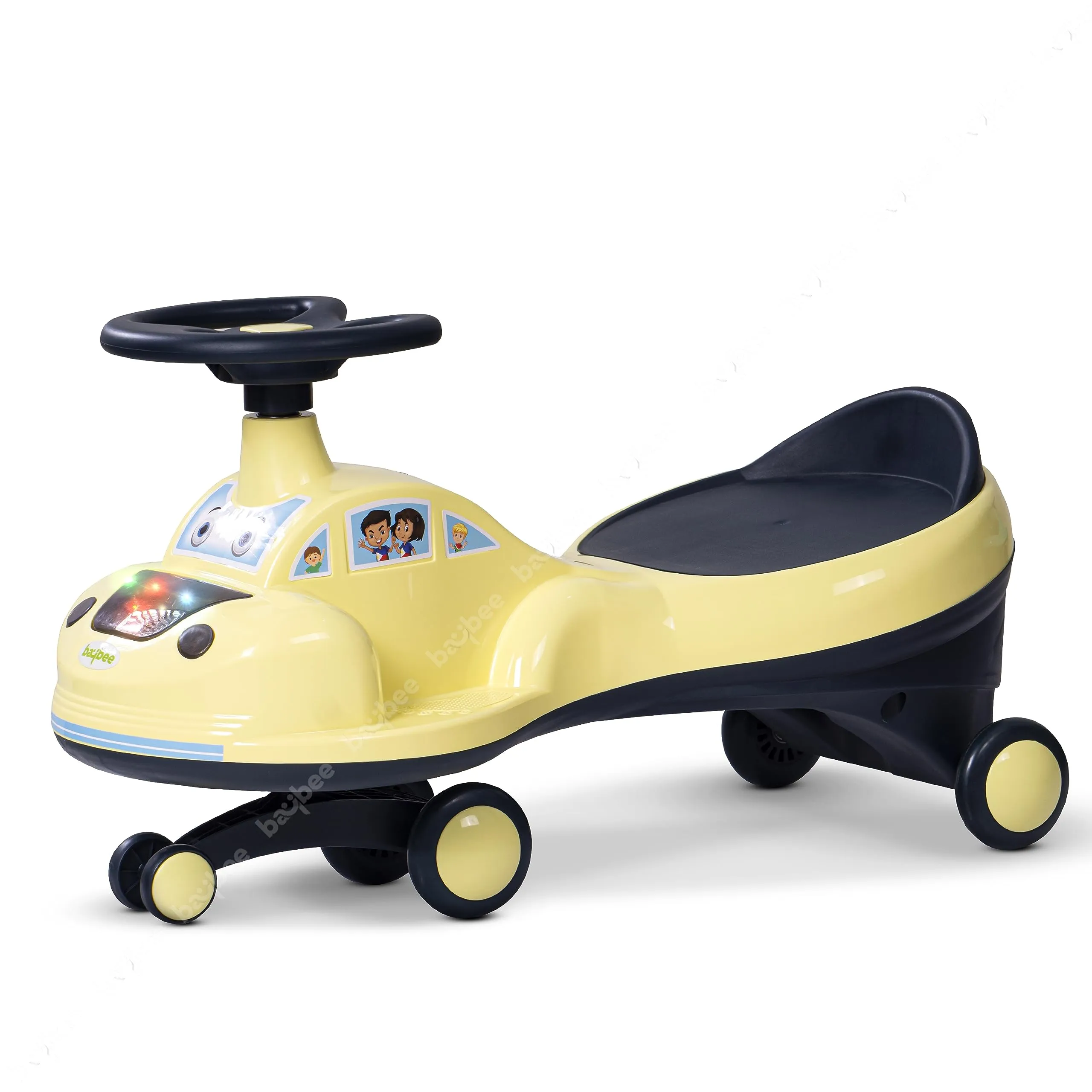 Flare Magic Swing Cars for Kids with PP Wheels