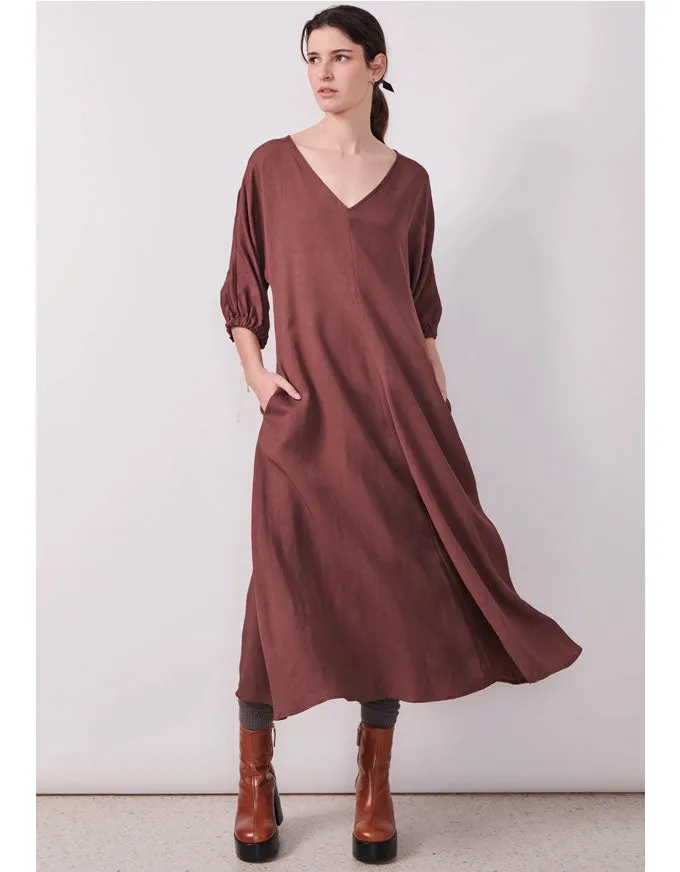 Focus Dress Chocolate