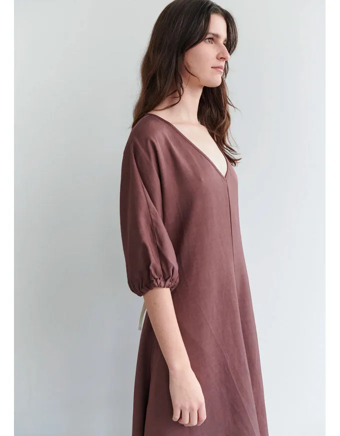 Focus Dress Chocolate