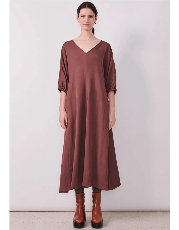 Focus Dress Chocolate