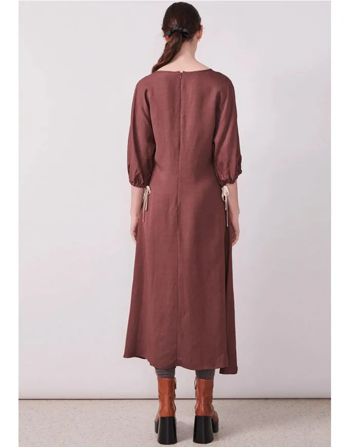 Focus Dress Chocolate