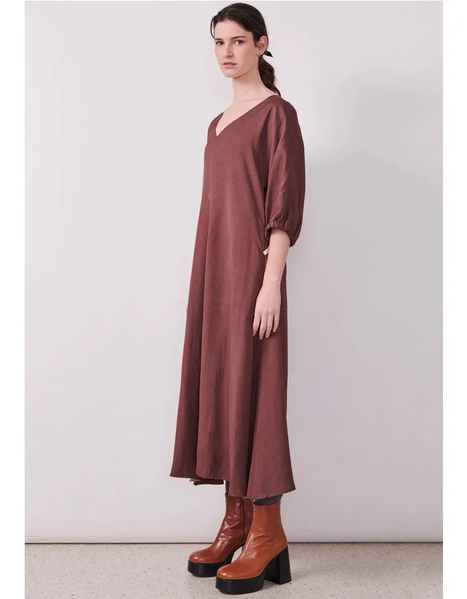 Focus Dress Chocolate
