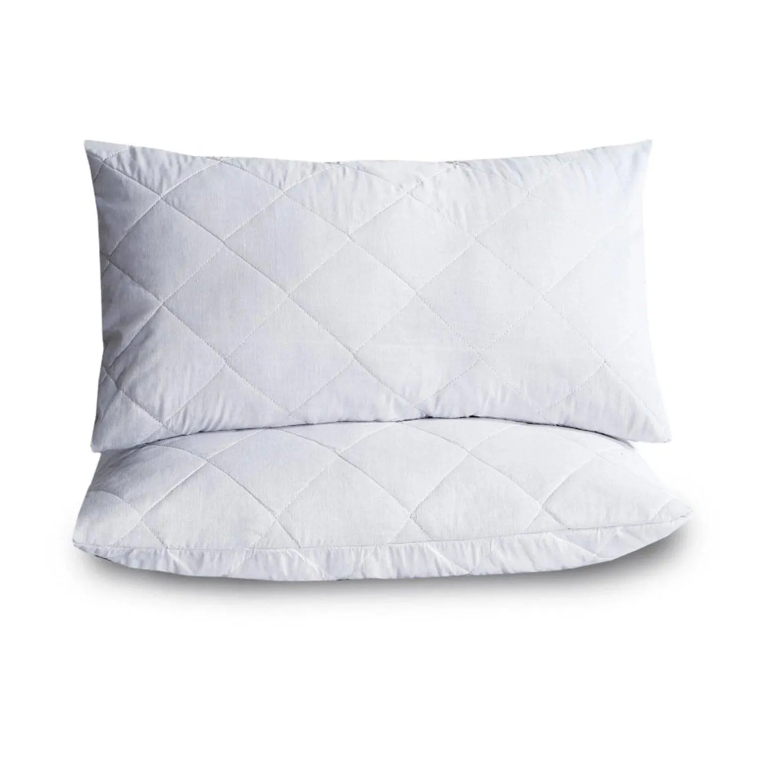 Hotel-Quality Hollow Fibre Quilted Pillows – 1 Pair for Ultimate Comfort