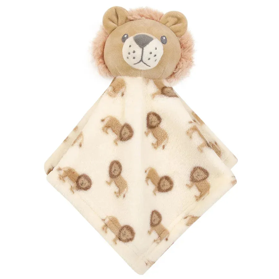 Hudson Baby Blanket 2pc And Security Blanket - Lion