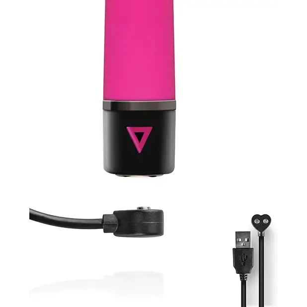 Lil' Vibe Swirl Rechargeable Vibrator - Pink