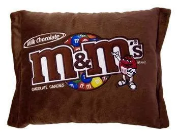 M&M's ® Plain Plush Pillow