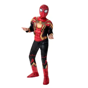 Marvel Spider-Man No Way Home Spider-Man Costume for Kids, Padded Jumpsuit