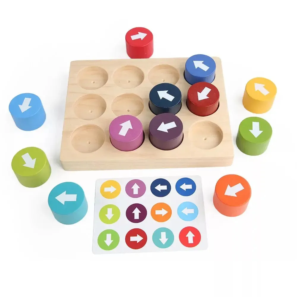 Montessori Arrow Match Game