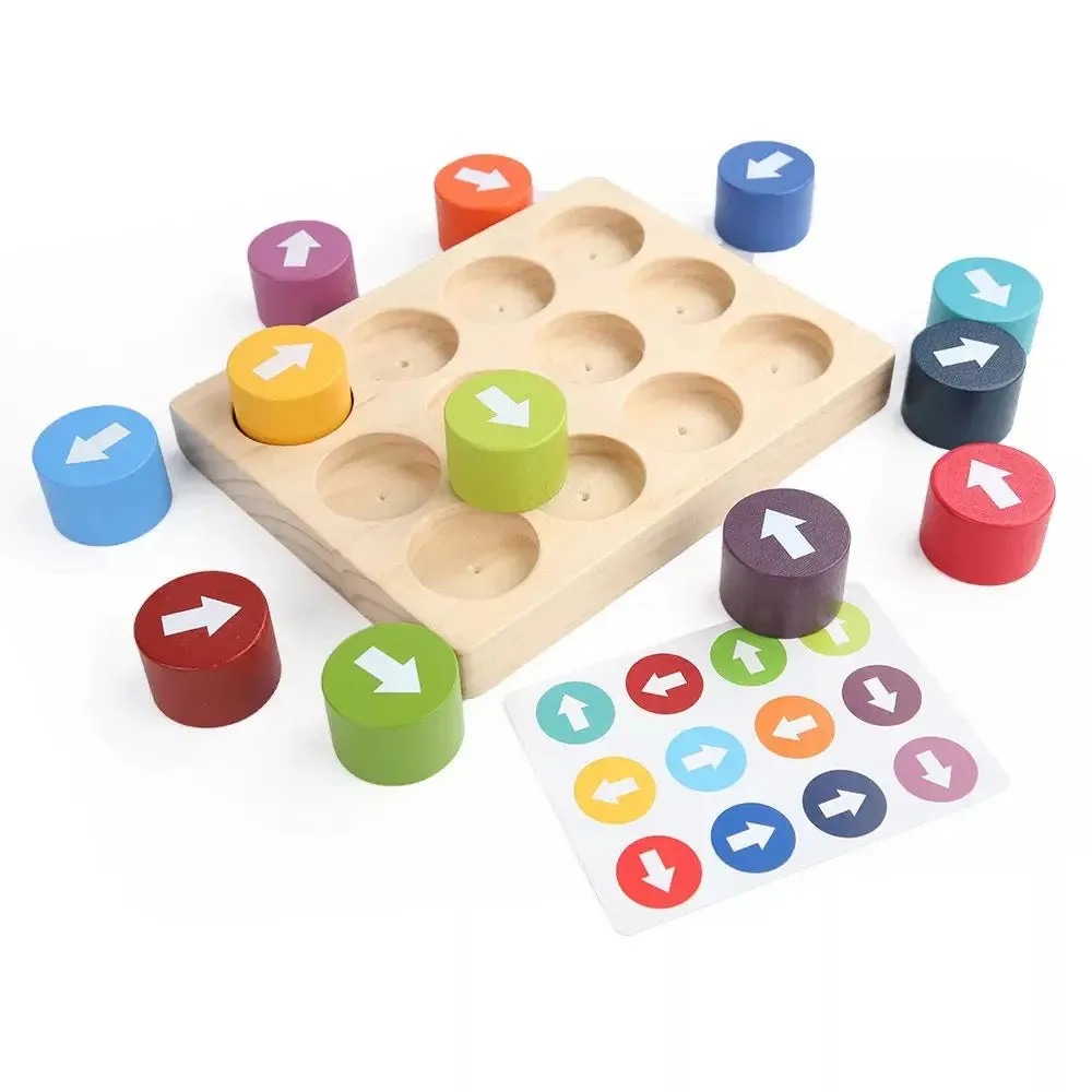 Montessori Arrow Match Game