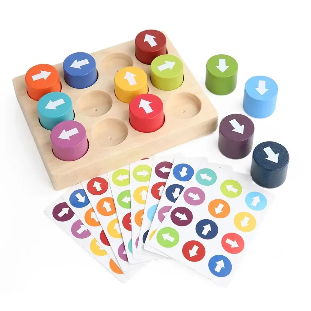 Montessori Arrow Match Game