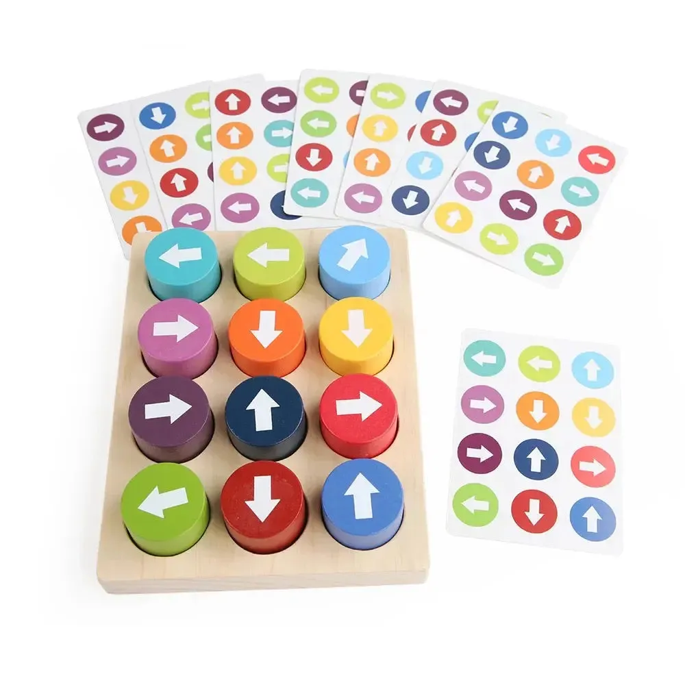 Montessori Arrow Match Game