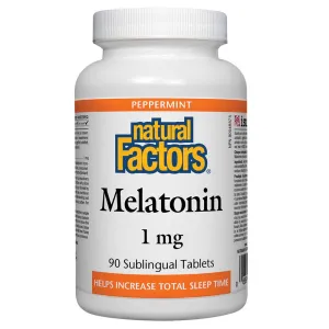 Natural Factors Melatonin 1mg (90 Subl. Tabs)