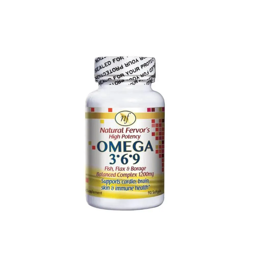 Natural Fervor Omega 369 softgels 90s