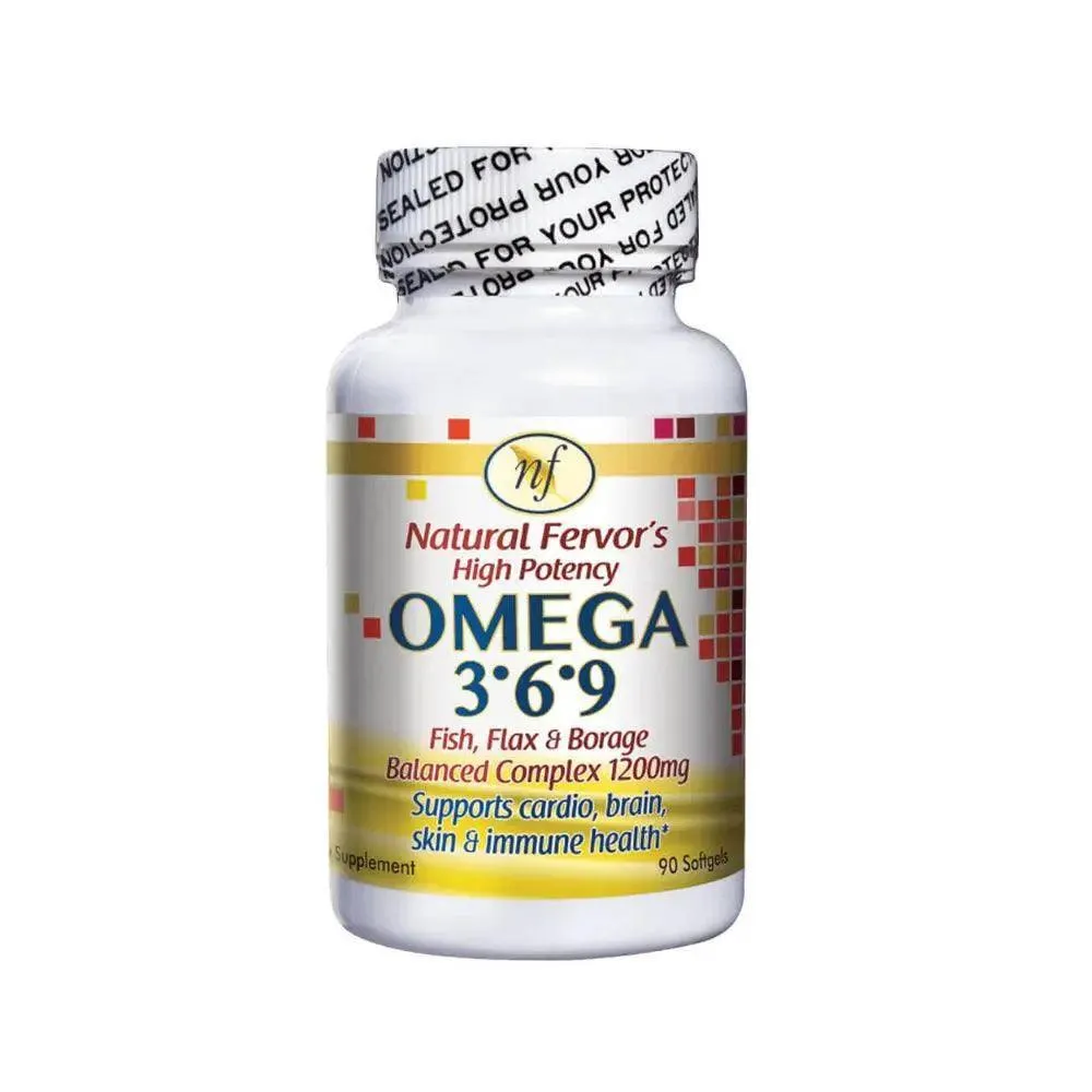 Natural Fervor Omega 369 softgels 90s