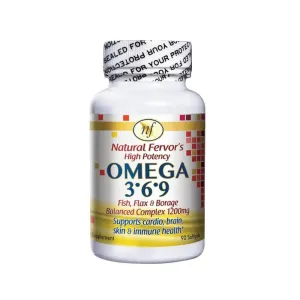 Natural Fervor Omega 369 softgels 90s