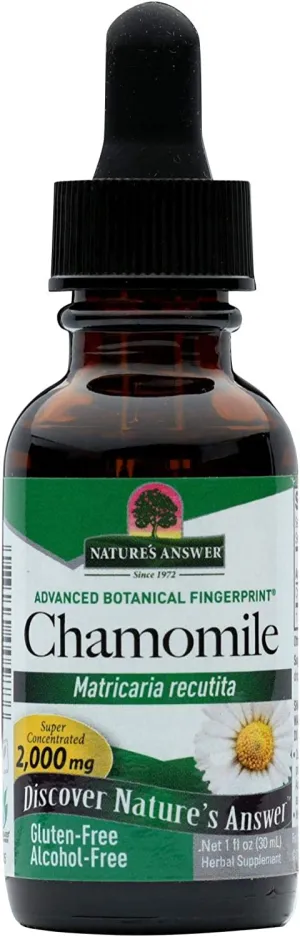 NATURES ANSWER CHAMOMILE EXTRACT 1Oz
