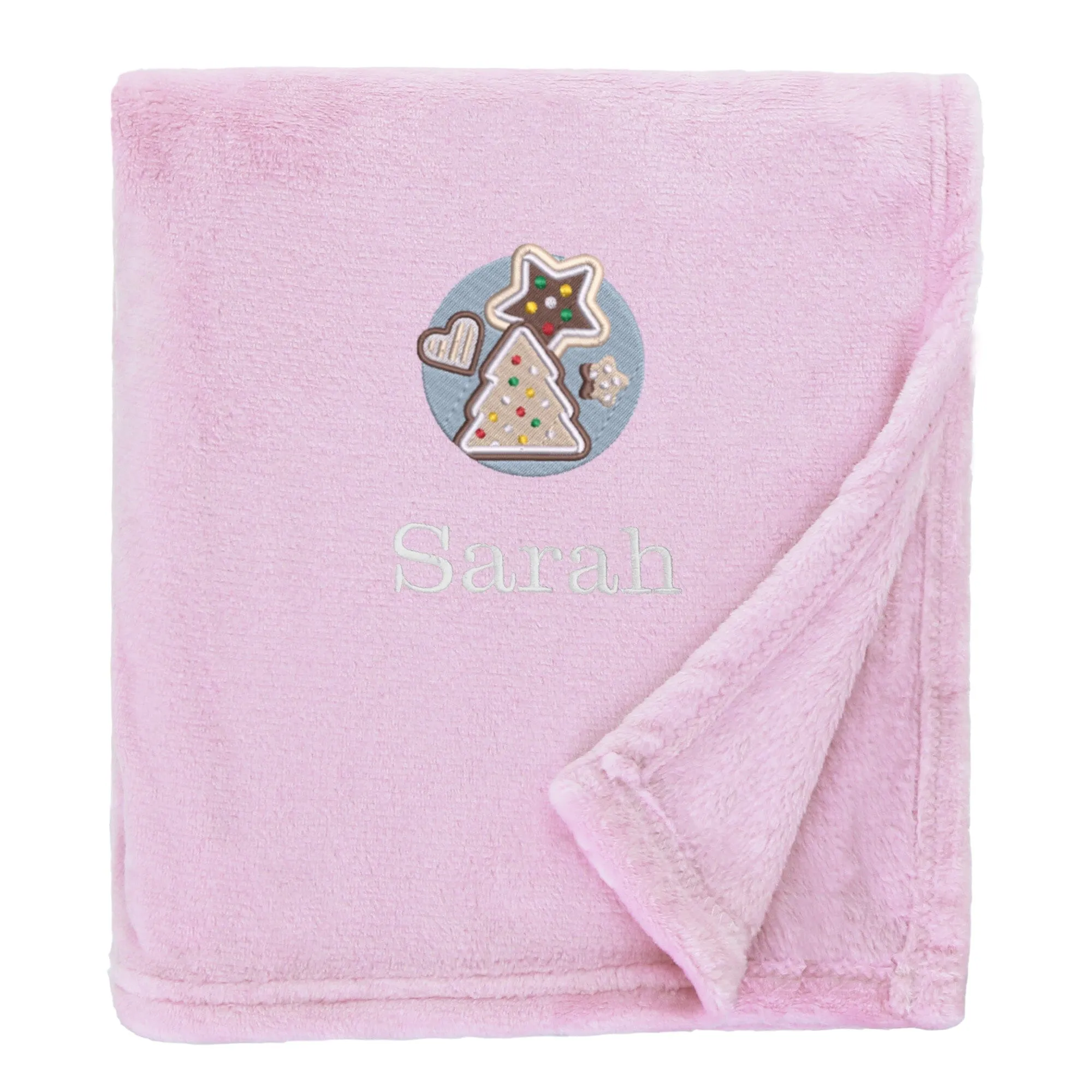 Personalised Christmas Cookies Christmas Snuggle Blanket