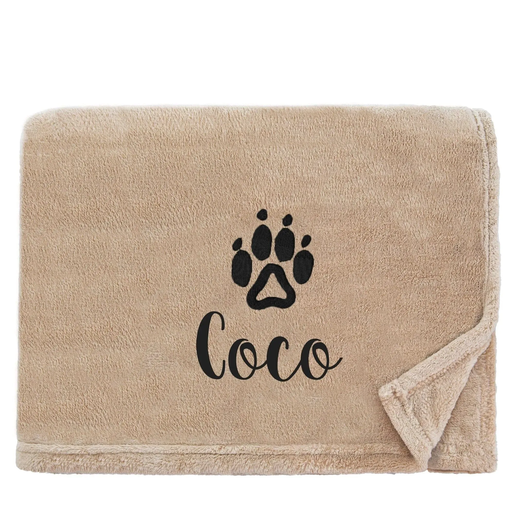 Personalised Dog Blanket Throw