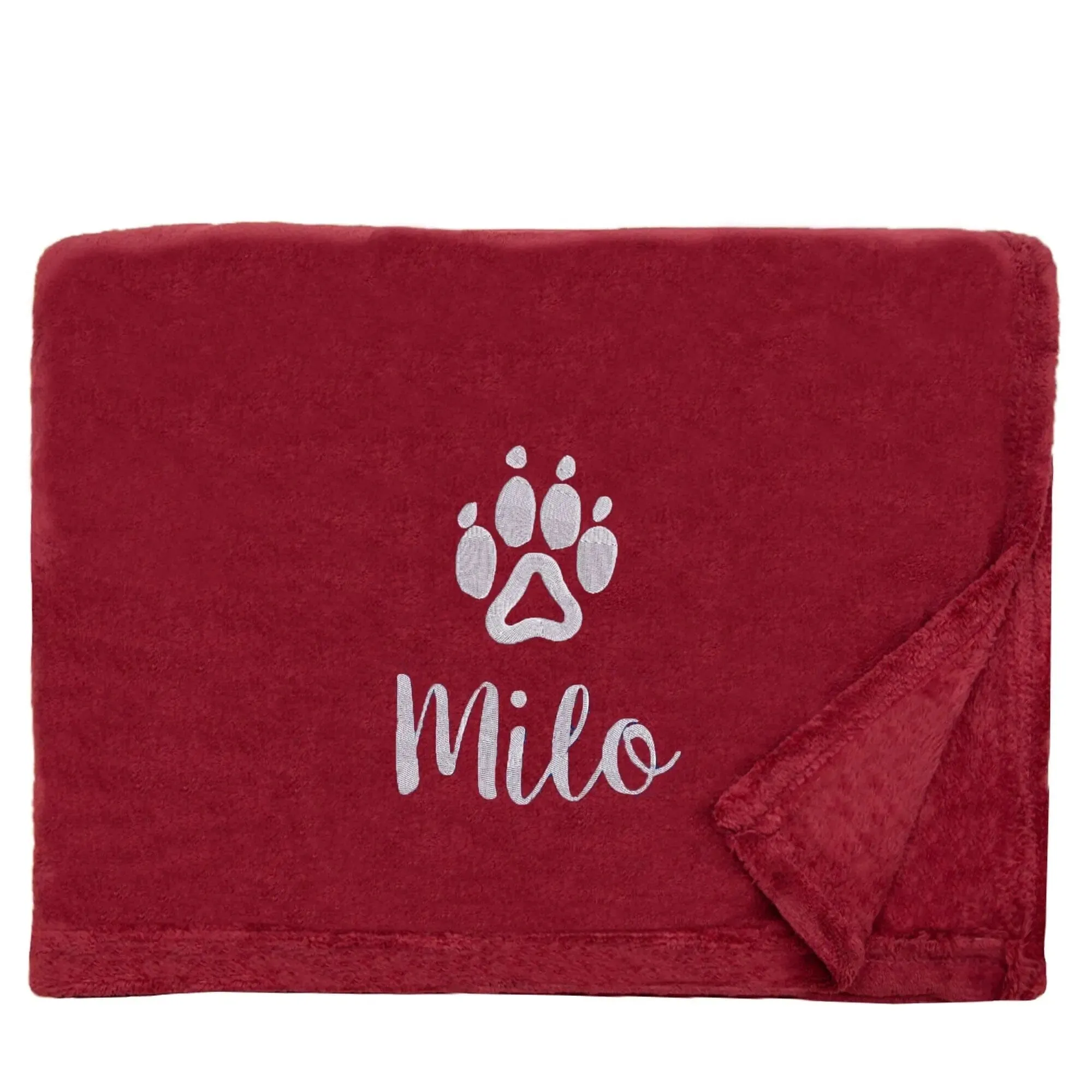 Personalised Dog Blanket Throw