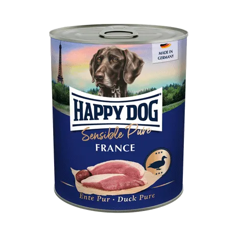 Pure Duck Wet Dog Food (France)