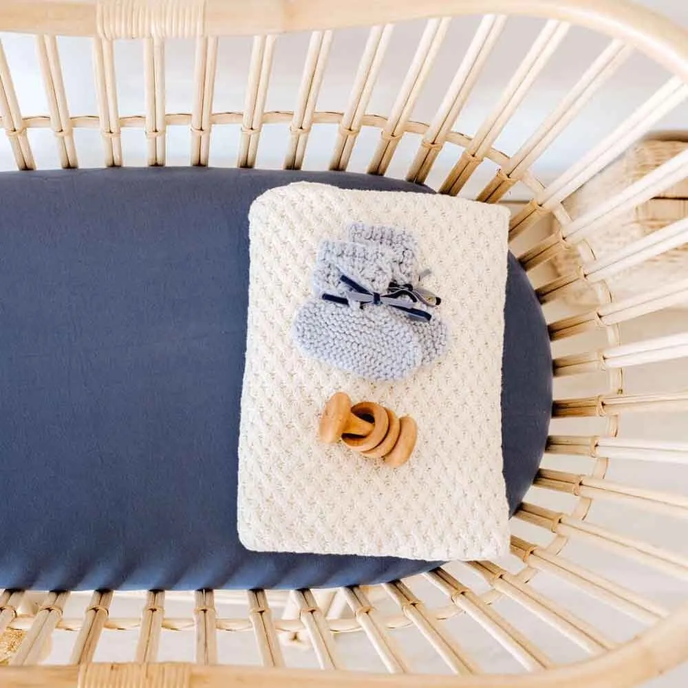 Reign Organic Bassinet Sheet / Change Pad Cover