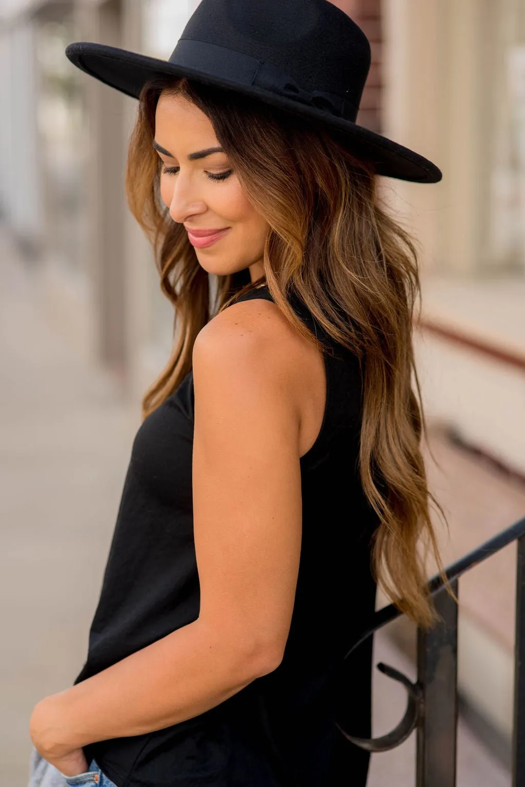 Relaxed Fit Swing Tank