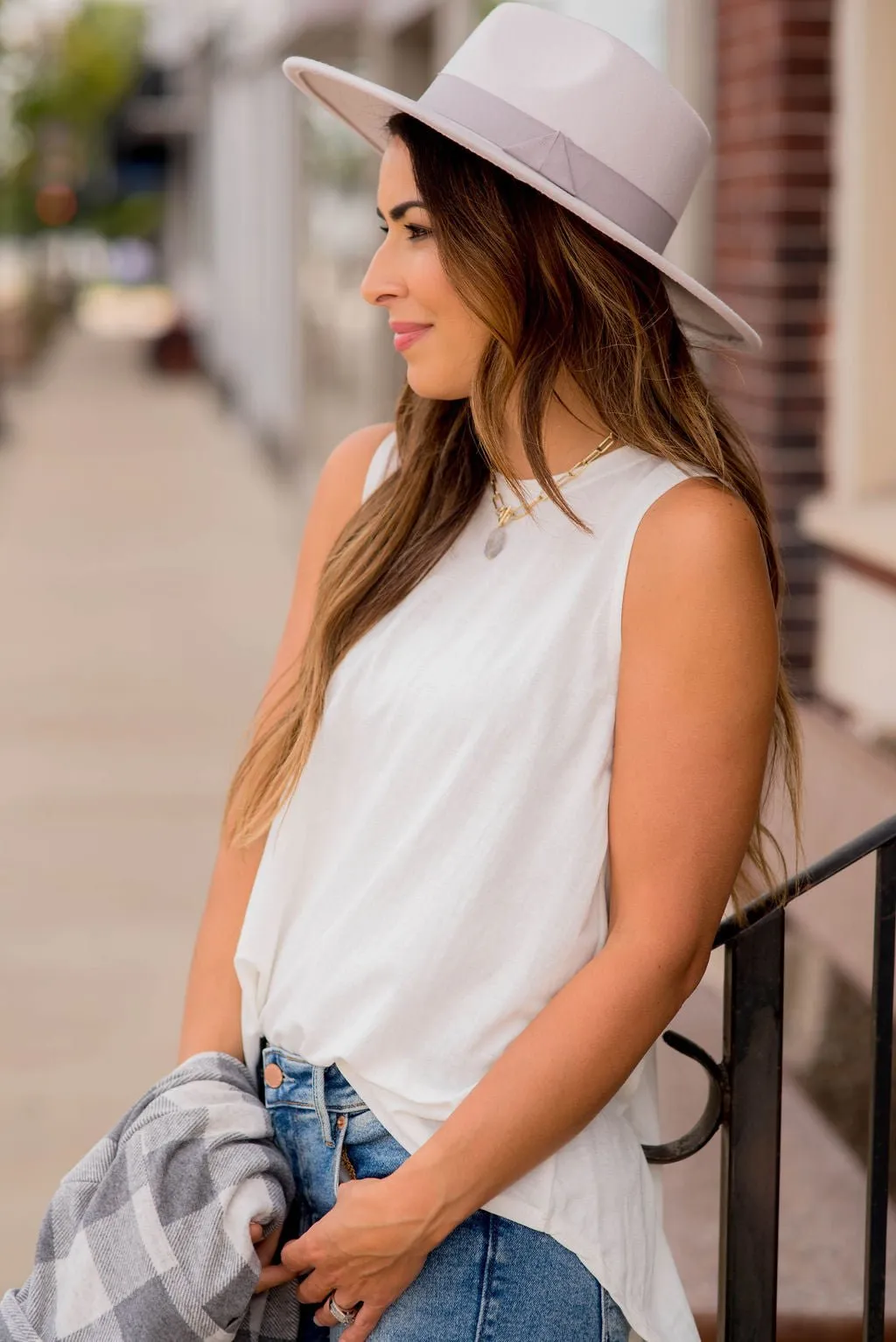 Relaxed Fit Swing Tank