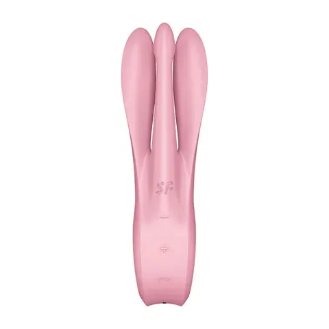 Satisfyer Threesome 1 Rechargeable Vibrator - Pink