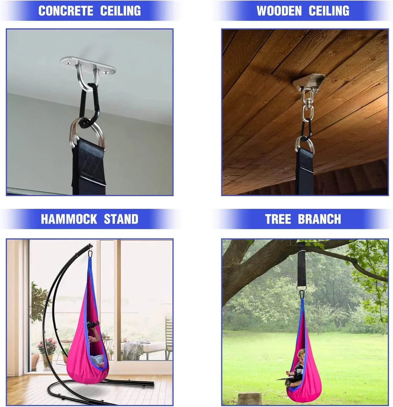 SensoryHarbor™—Enhance Sensory Playtime with our Versatile Pod Swings