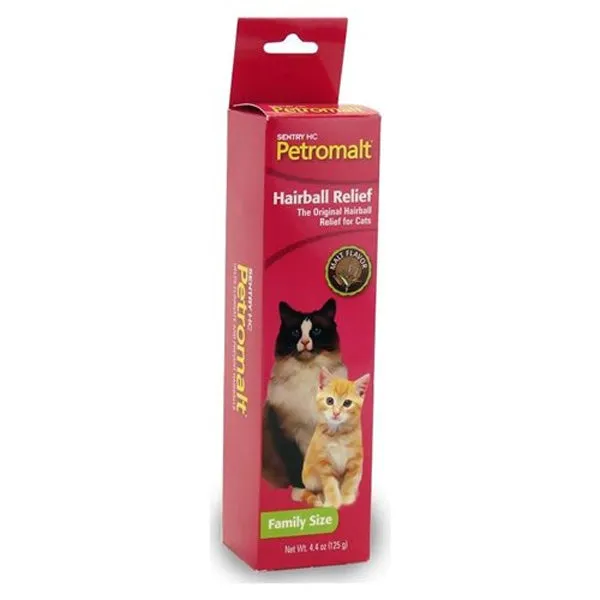 SENTRY - Petromalt Hairball Remedy for Cats - 4.4 oz.