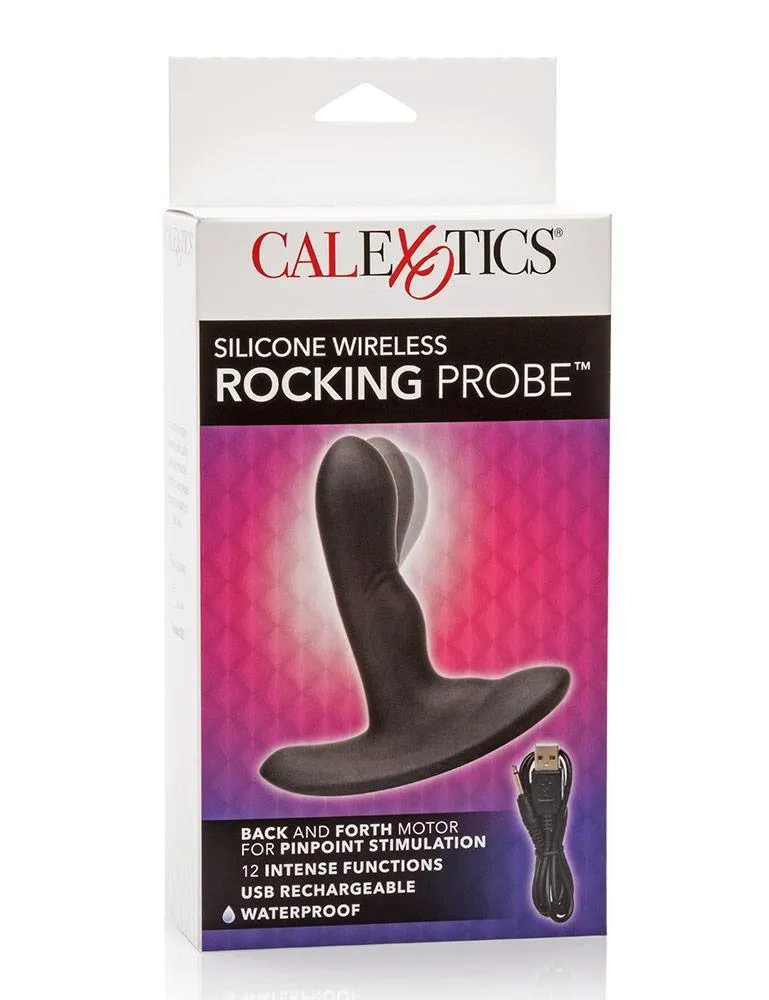 Silicone Wireless Rocking Anal Probe