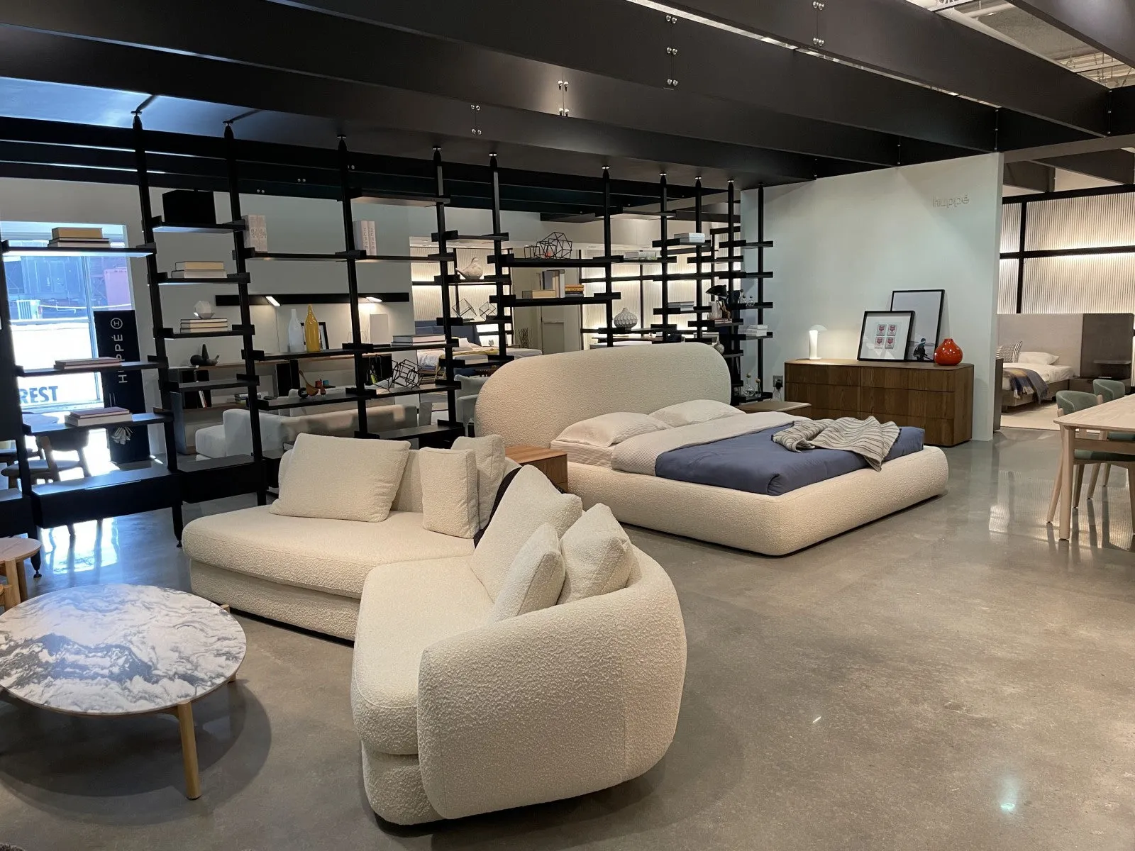 Simone Bed With Shelves