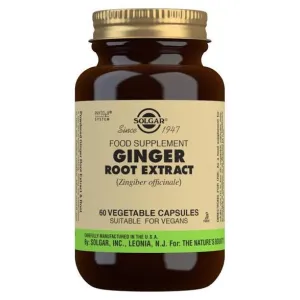 Solgar Ginger Root Extract 60 Capsules